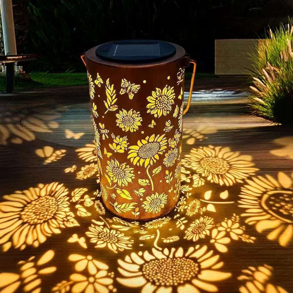 Outdoor Lighting Pathway - Lumière de tournesol et lumière d'ombre,