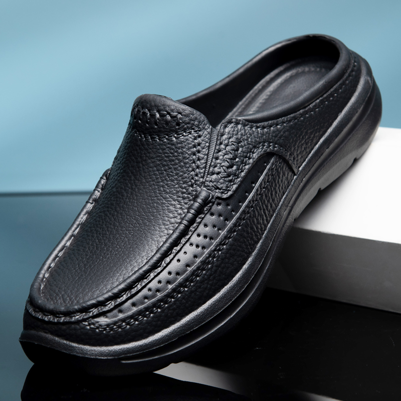 Outdoor Lighting Black - Chaussons d'été, sabots de jardin imperméables
