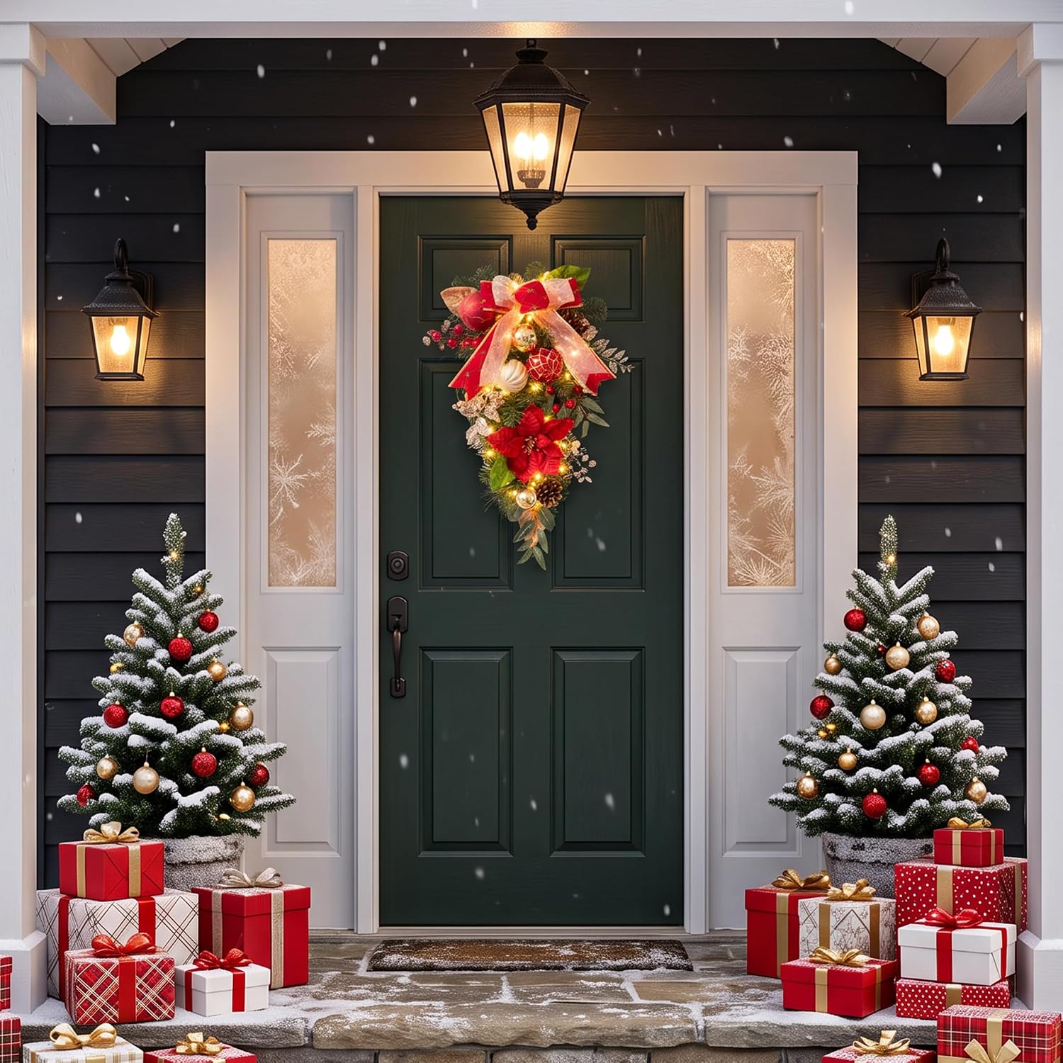 Outdoor Lighting Effects - Garvee, guirlande de Noël en forme