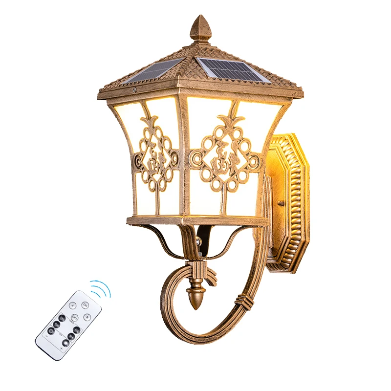 Outdoor Lighting Waterproof - Lampes solaires d'extérieur de style européen