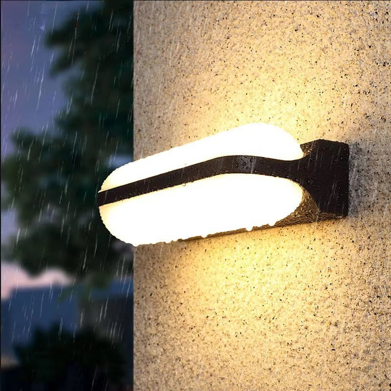 Outdoor Lighting Waterproof - Applique murale LED d'extérieur, étanche, pour