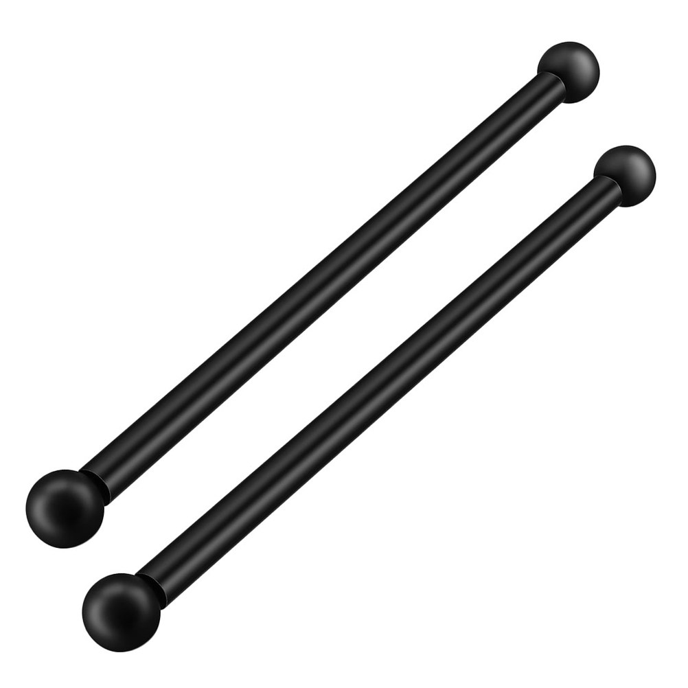 Outdoor Lighting Black - 2 pièces, bras transversal pour poteau