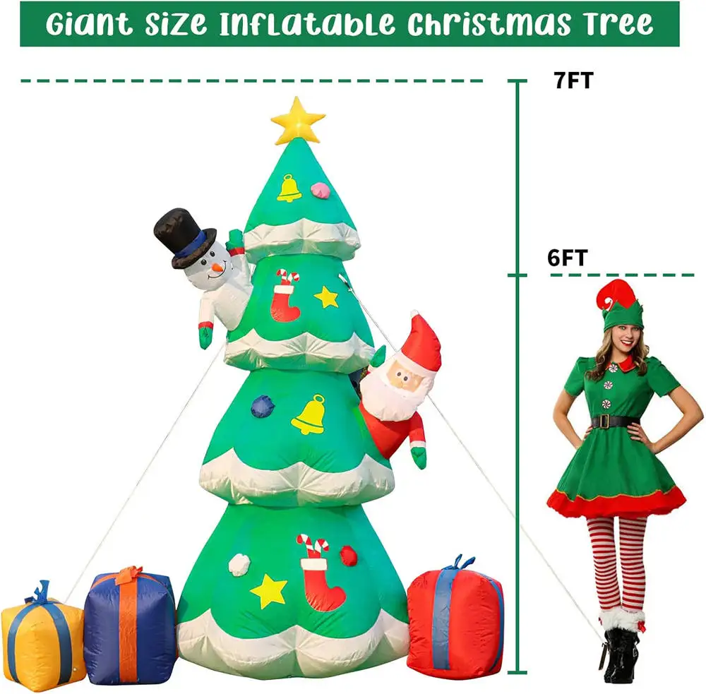 Modèle gonflable de Noël lumin - Outdoor Lighting Effects avis et prix