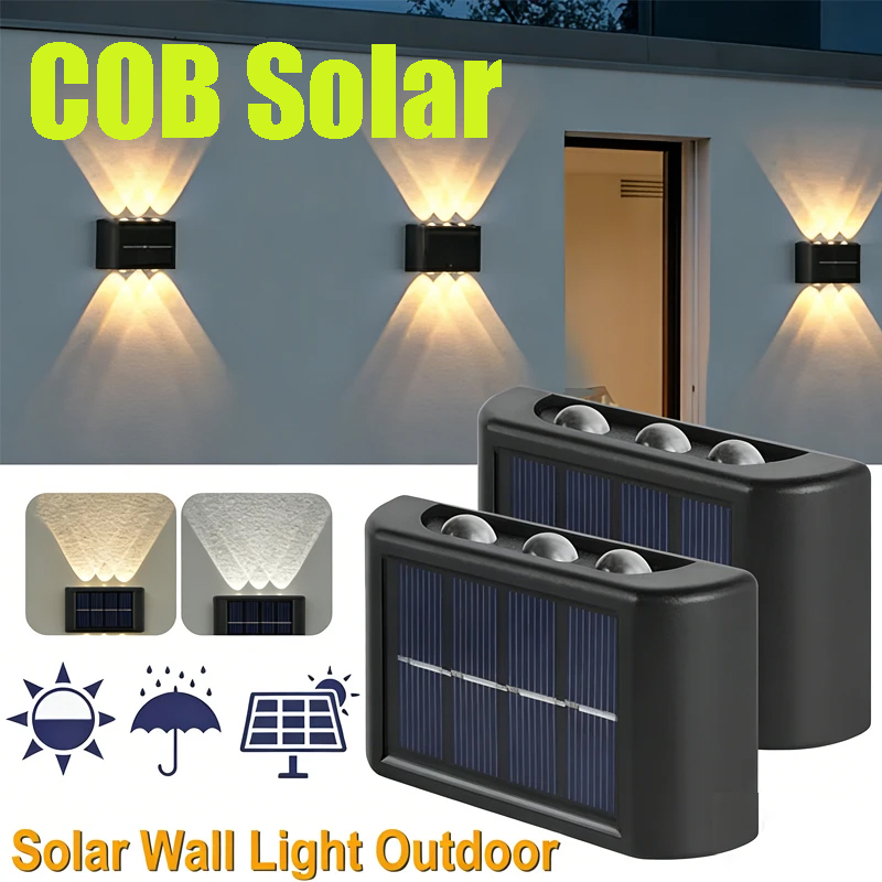 Lampe murale solaire COB, étan - Outdoor Lighting Waterproof avis et prix