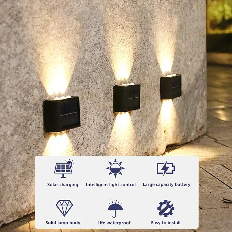 Lampe murale solaire COB, étan - Outdoor Lighting Waterproof avis et prix