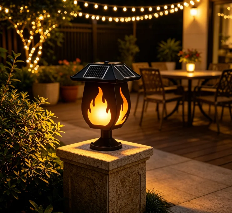 Phares solaires à colonne, lum - Outdoor Lighting Waterproof avis et prix
