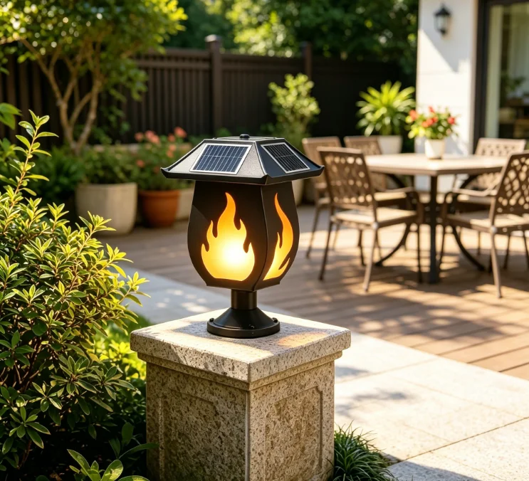 Phares solaires à colonne, lum - Outdoor Lighting Waterproof avis et prix