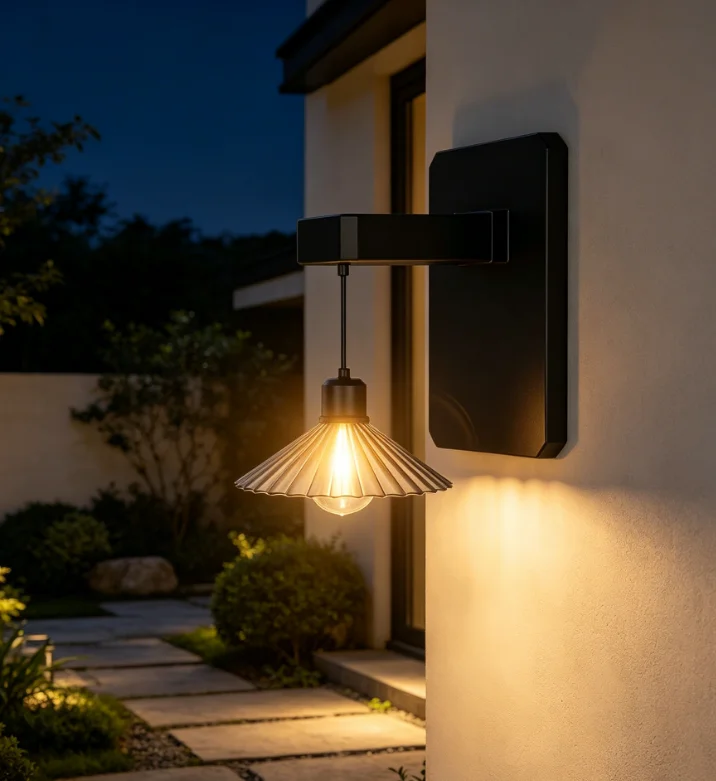 Lampe murale extérieure solair - Outdoor Lighting Waterproof avis et prix