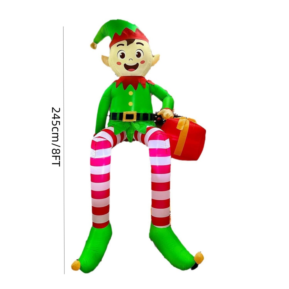 8FT gonflables de noël assis e - Outdoor Lighting Effects avis et prix