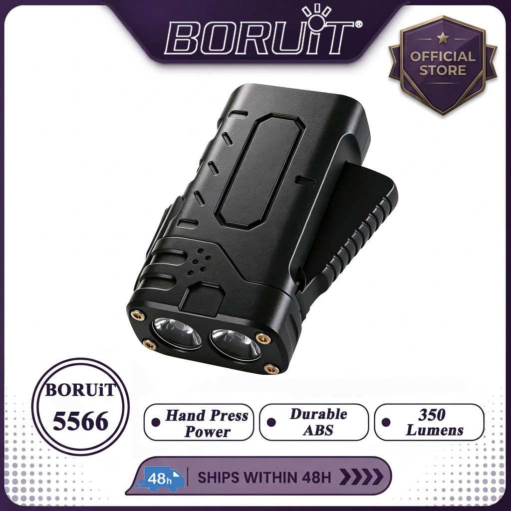 BORUIiT Lampe de poche LED EDC - Outdoor Lighting Black avis et prix