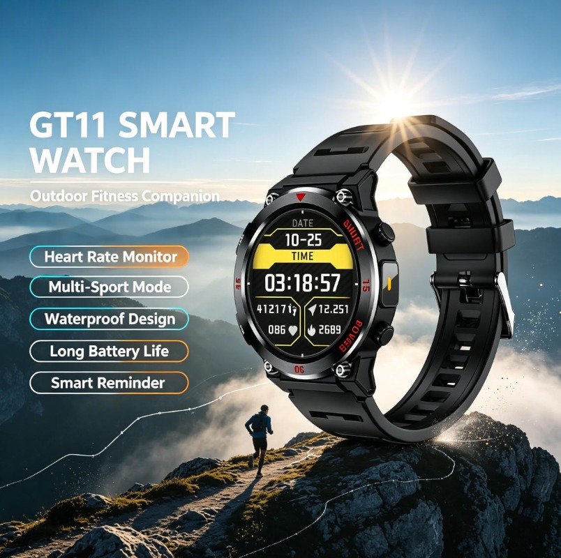 Montre connectée GPS pour spor - Outdoor Lighting Track avis et prix