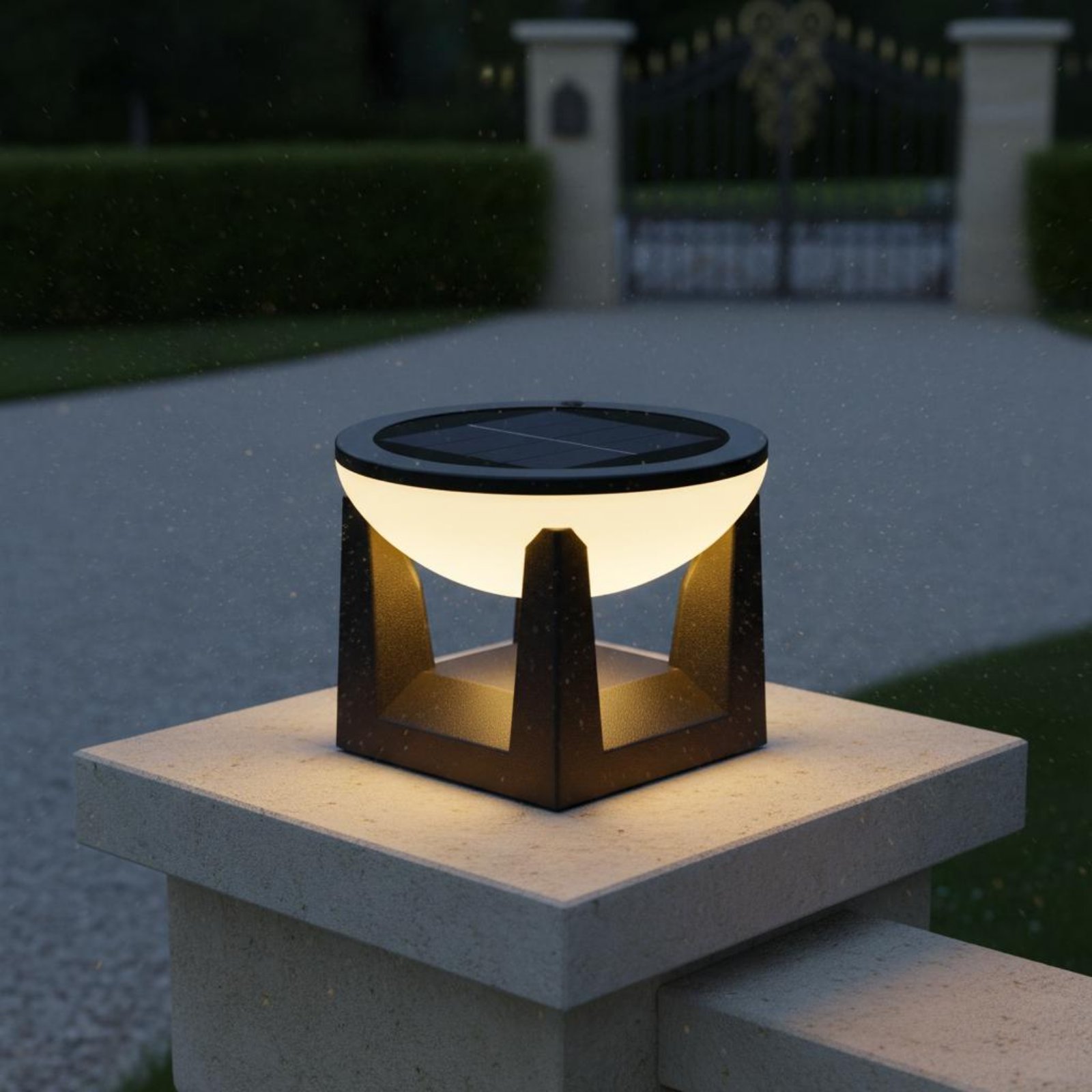 Lampe solaire pour poteau, fac - Outdoor Lighting Ip65 avis et prix
