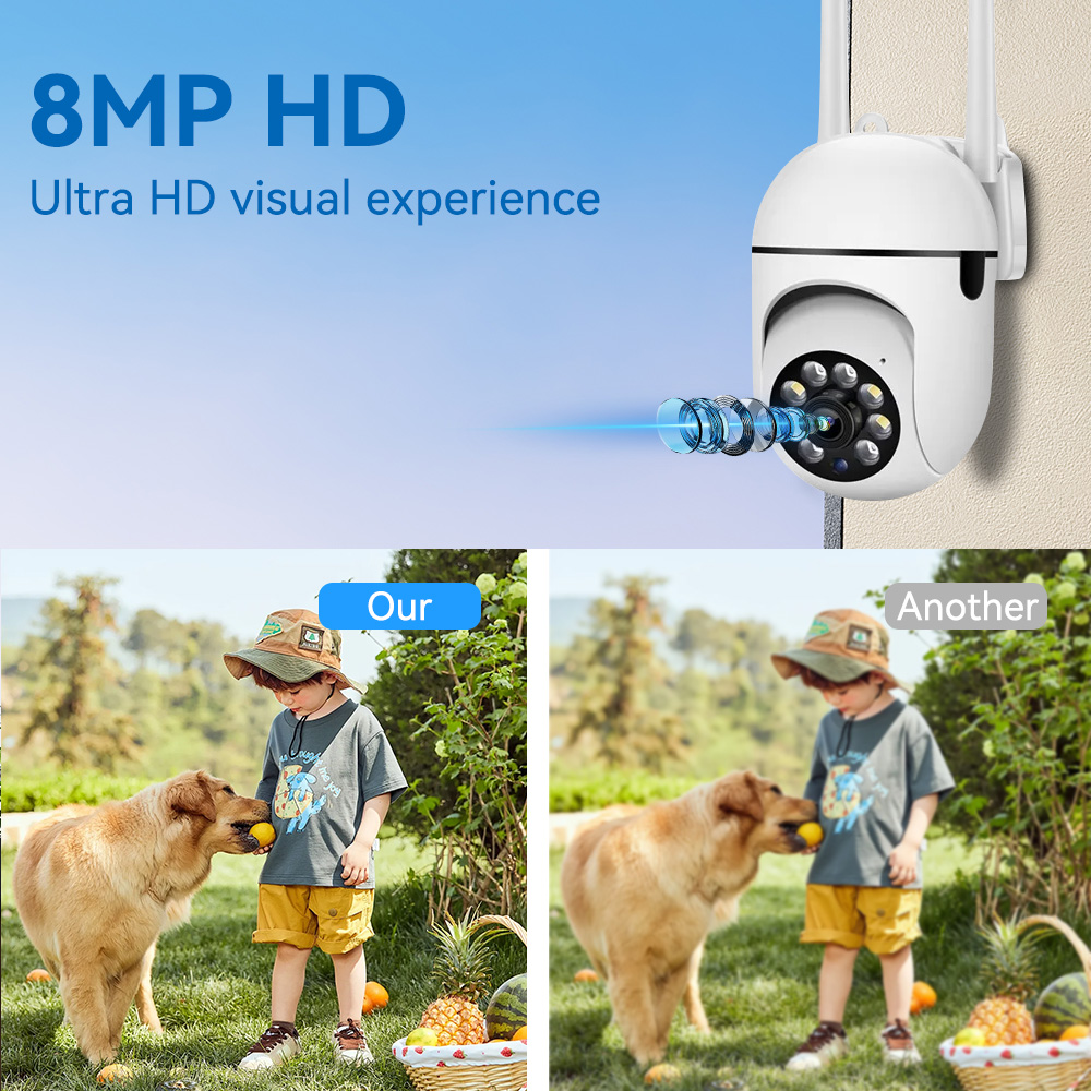 Caméra de vidéosurveillance IP - Outdoor Lighting Track avis et prix