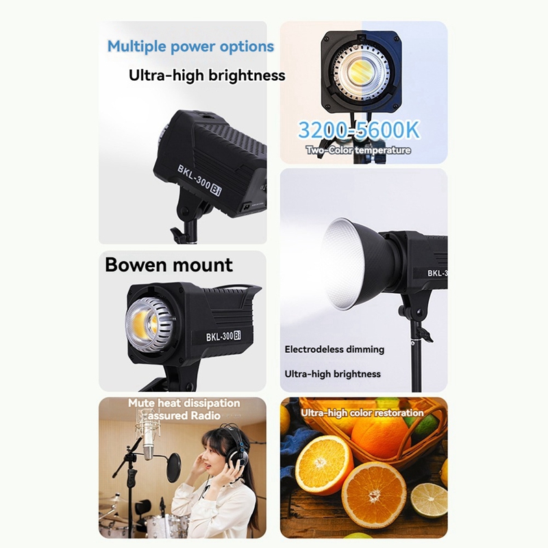 Lumière vidéo Bi LED 300W, écl - Outdoor Lighting Wireless avis et prix