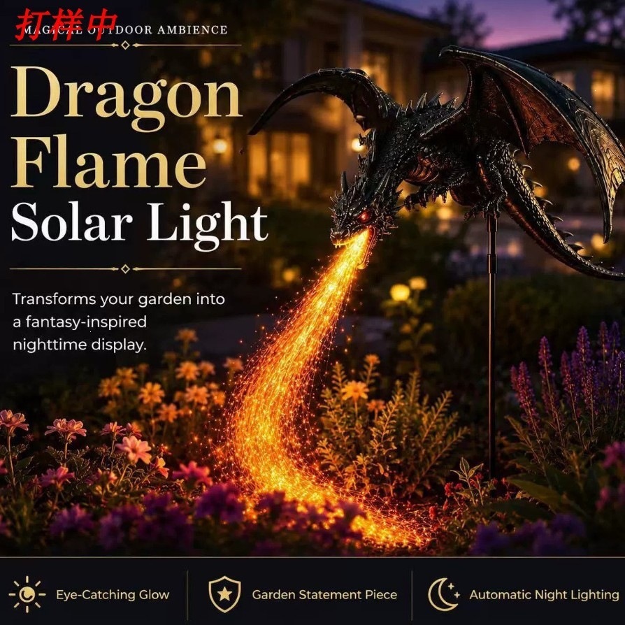 Lampe de jardin solaire en for - Outdoor Lighting Pathway avis et prix