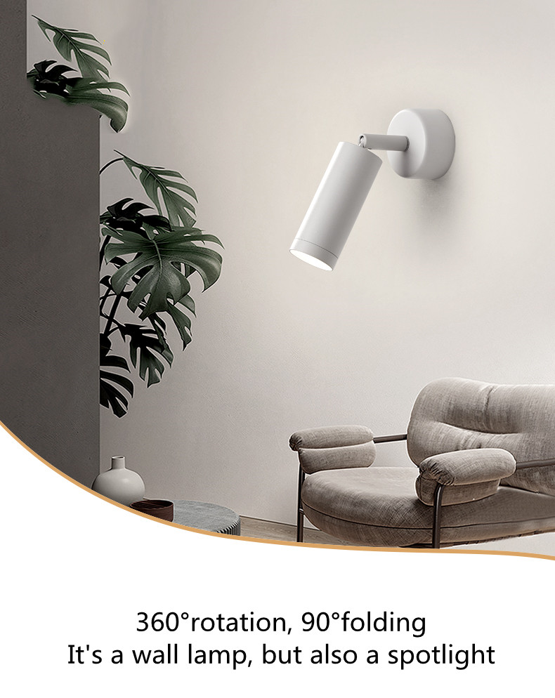 Spot LED mural rotatif réglabl - Outdoor Lighting Track avis et prix