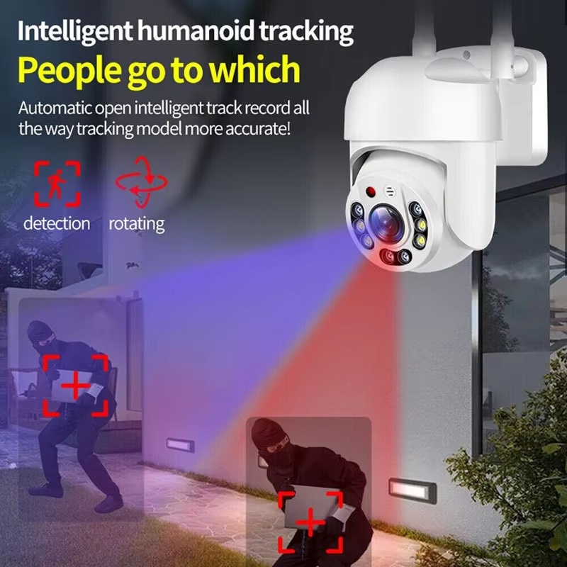 Caméra WiFi HD extérieure 360  - Outdoor Lighting Track avis et prix