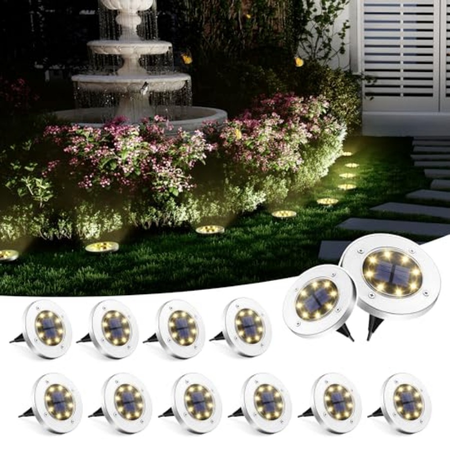 Lampes solaires au sol, lampes - Outdoor Lighting And Landscape avis et prix