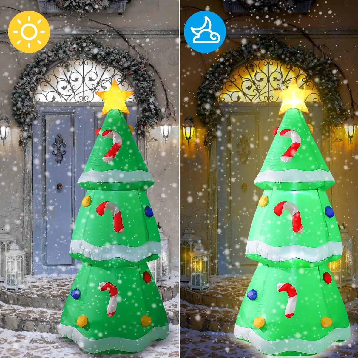 Décoration de Noël gonflable D - Outdoor Lighting Effects avis et prix
